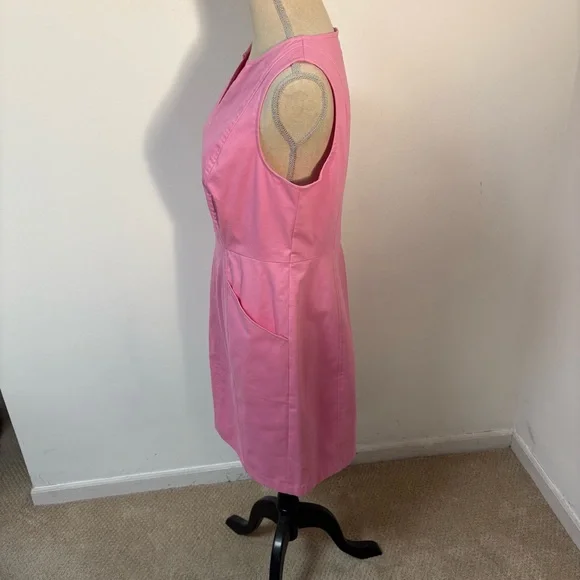 Boden Women’s Dress Cotton Blend Pockets Pink Cruise Wear 8P - Picture 5 of 11